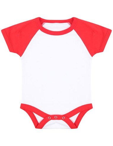 L-LW502-Essential Short Sleeved Baseball Bodysuit